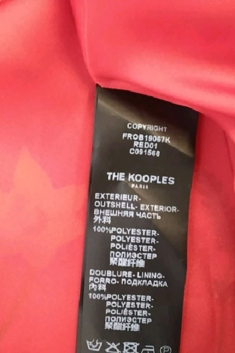 Robe The Kooples  Rouge