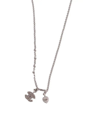Collier Chanel Argent en Acier