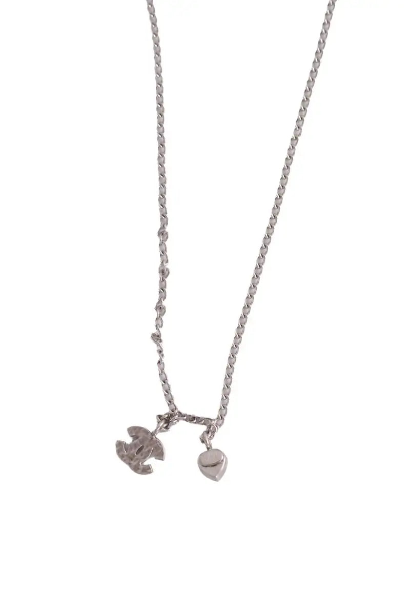 Collier Chanel Argent en Acier