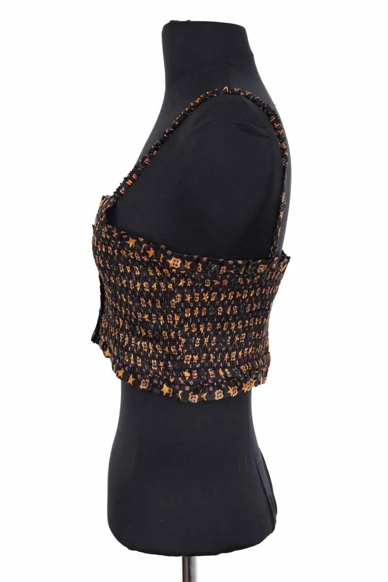 Top sans manche Sandro Noir en Viscose