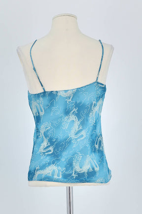 Top sans manche Calvin Klein  Bleu