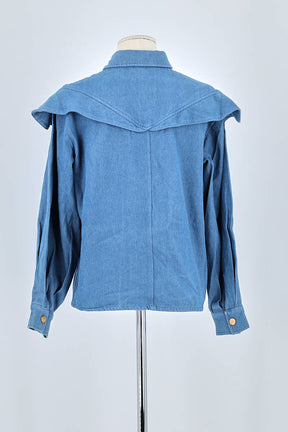 Chemise Ginette Garde  Bleu