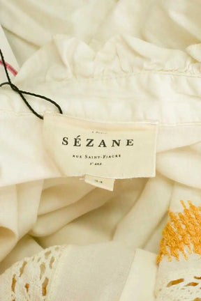 Robe Sézane Beige en Coton