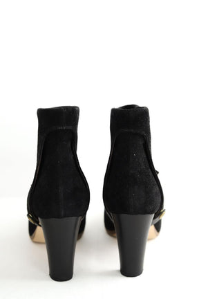 Boots à boucles Michel Perry  Noir