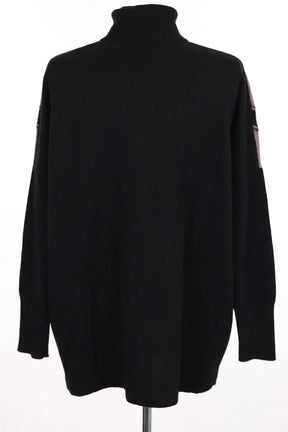 Pull Paule Ka Noir en Laine