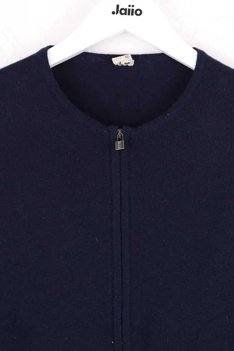 Cardigan Hermès Bleu en Cachemire
