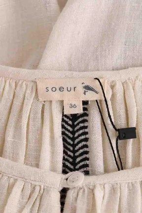 Blouse Soeur Ecru en Soie