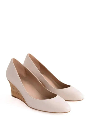 Talons LK Bennett Eevi Ecru en Cuir