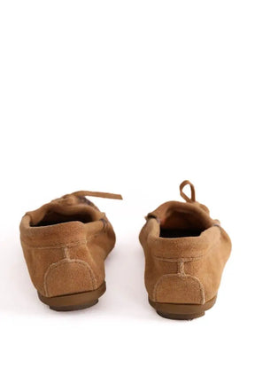 Mocassins Minnetonka Camel en Daim
