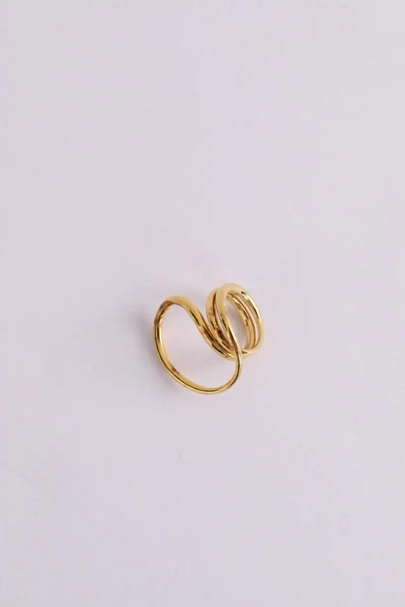 Bague Charlotte Chesnais Doré en Argent doré