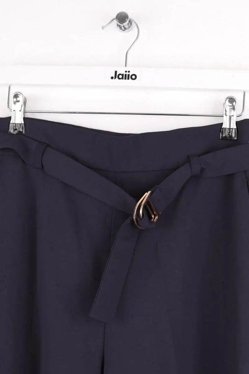 Pantalon droit Maje Marine en Synthétique