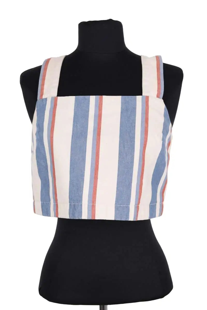Top sans manche Sézane Multicolore en Coton, taille XS - Seconde Main
