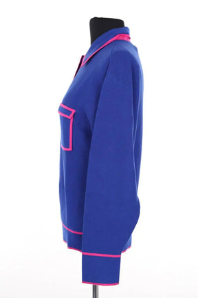 Pull Molli Bleu en Laine
