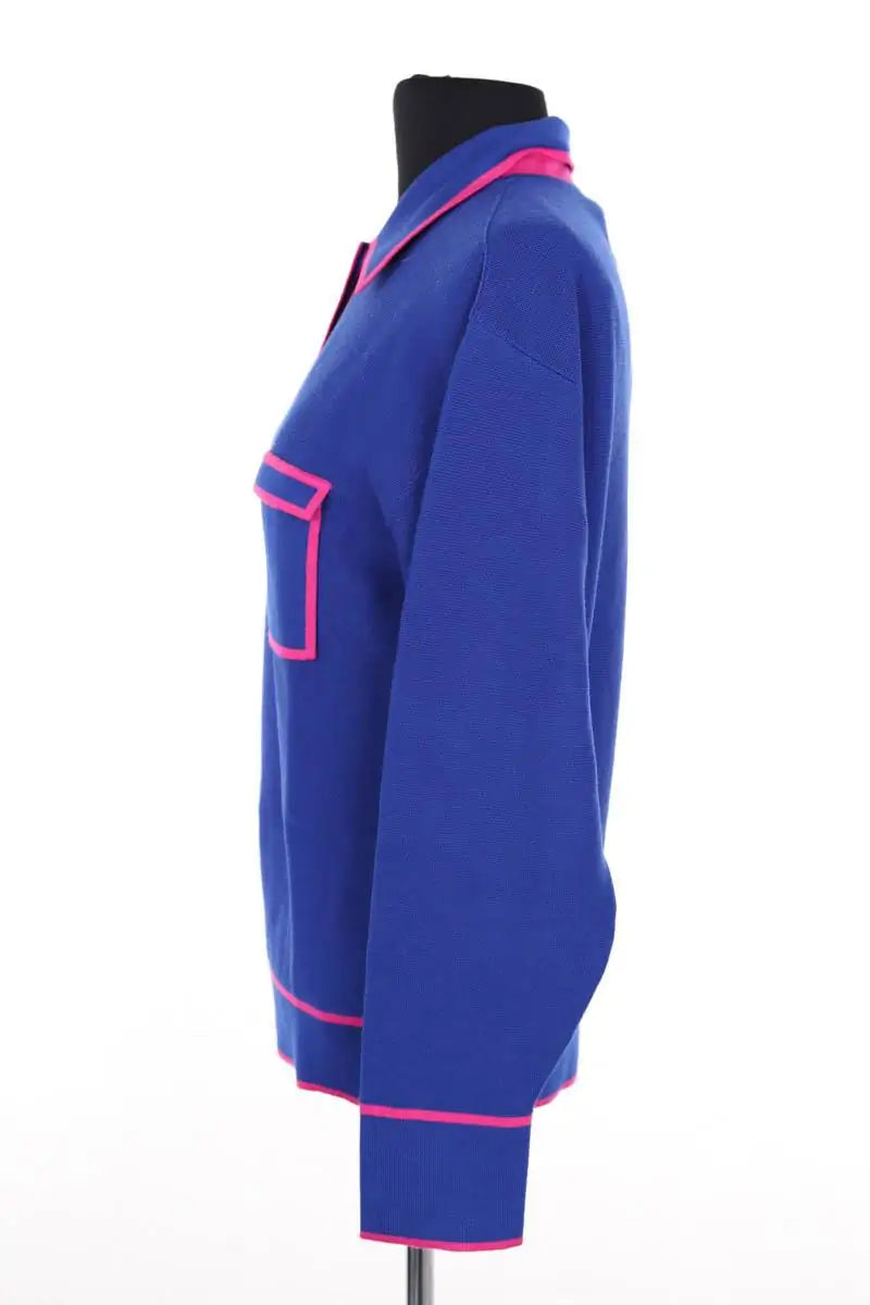Pull Molli Bleu en Laine
