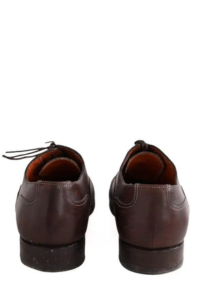 Chaussures à lacets Santoni Marron en Cuir