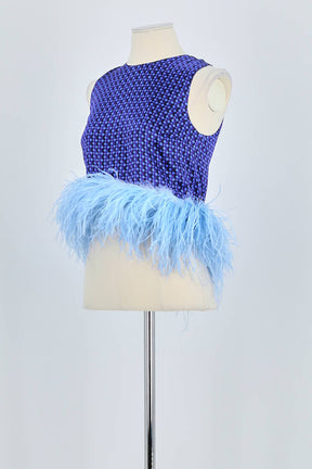 Tops sans manche Other Brand  Bleu