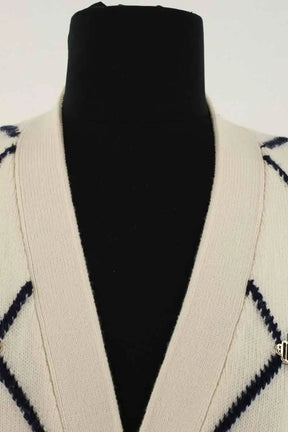 Cardigan Maje Blanc en Synthétique