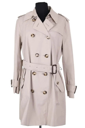 Trench-coat Burberry Beige en Coton, taille XL - Seconde Main