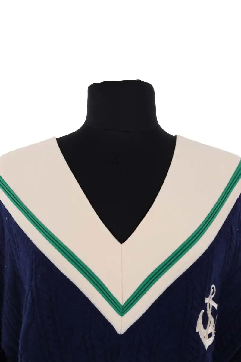 Pull Sandro Bleu en Laine
