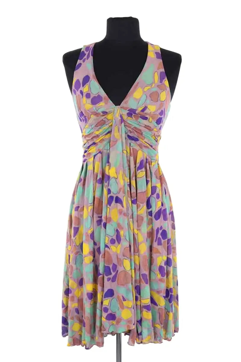 Robe Diane Von Furstenberg Multicolore en Soie, taille M - Seconde Main