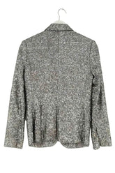 Blazer Zadig & Voltaire Argent en Paillettes, taille S - Seconde Main