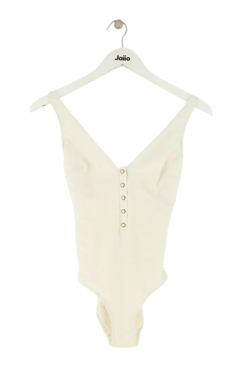 Maillot de bain Ysé Ecru en Synthétique, taille XS - Seconde Main