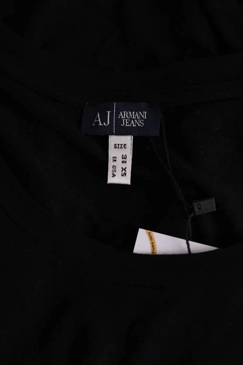 Top Armani Exchange Noir en Viscose