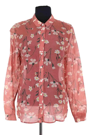 Chemise Sézane Rose en Coton, taille M - Seconde Main