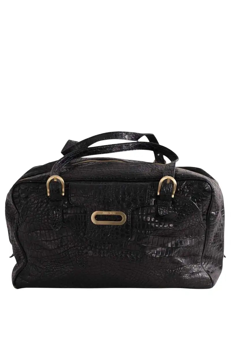 Sac de voyage Jimmy Choo Noir en Cuir - Seconde Main