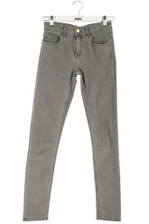 Jean slim Sézane Gris en Coton - élasthanne, taille XS - Seconde Main