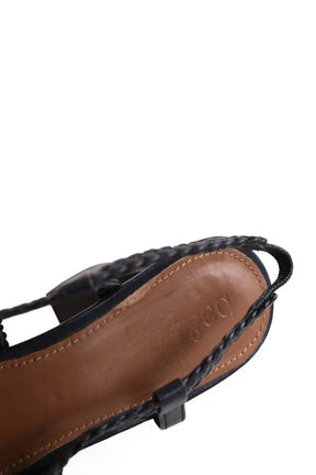 Talons Ba&Sh Marine en Cuir