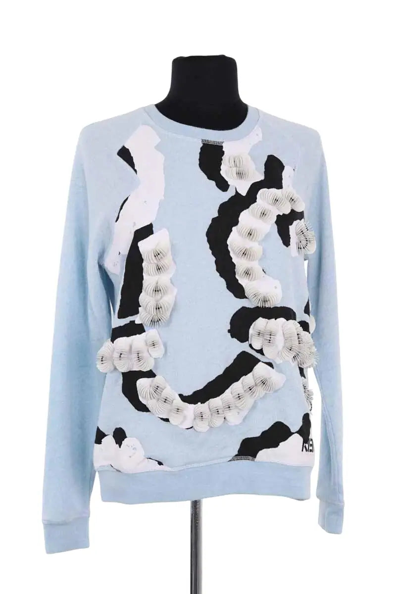 Pull Kenzo Bleu en Coton, taille XS - Seconde Main