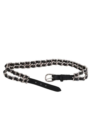 Ceinture Balmain Noir en Cuir, taille S - Seconde Main