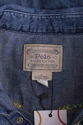 Chemise Ralph Lauren Bleu en Coton
