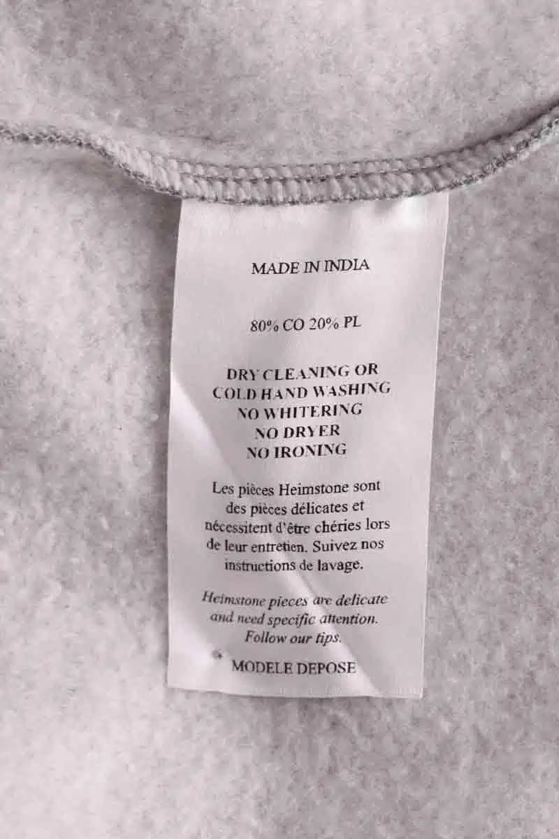 Pantalon Heimstone Gris en Coton