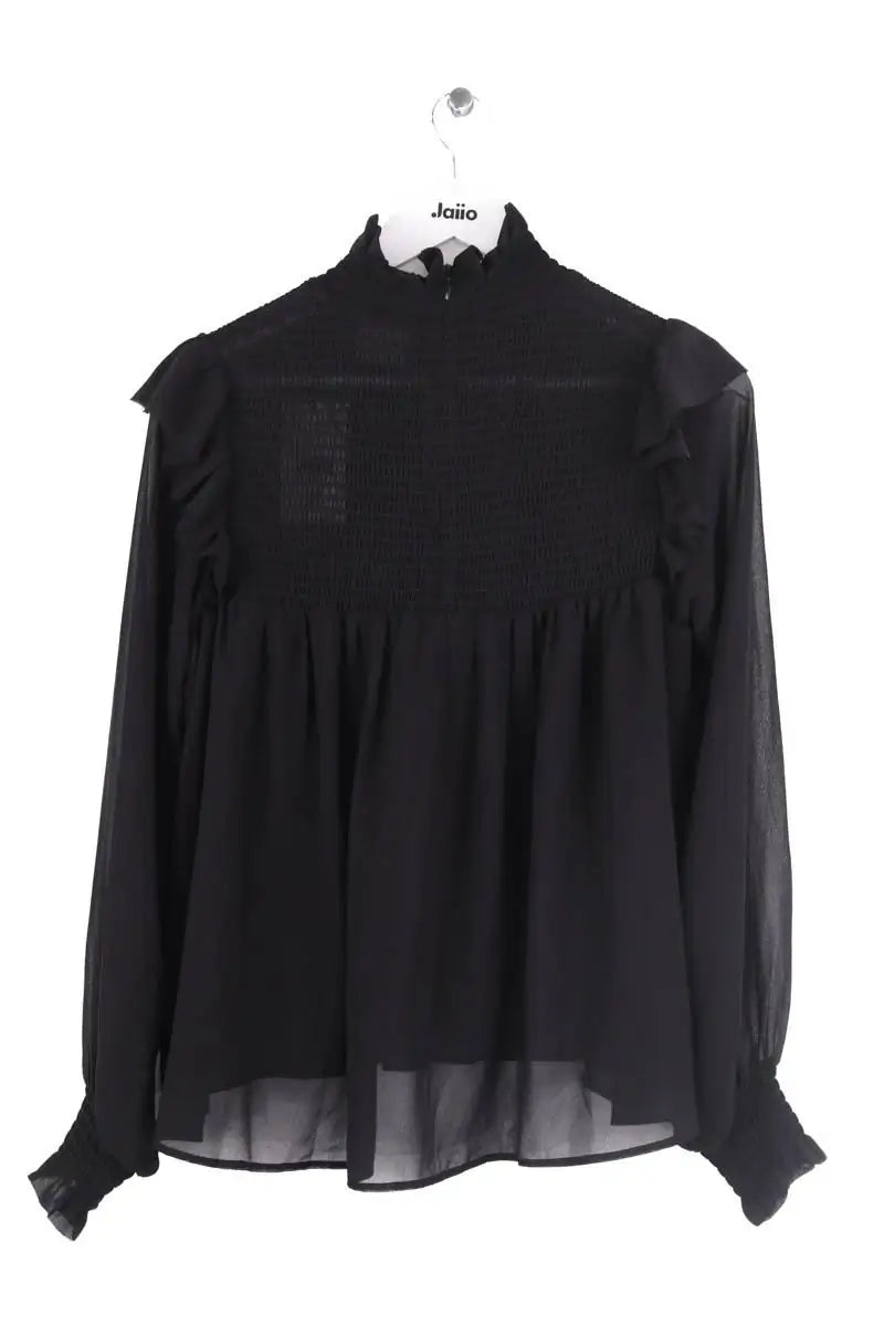 Blouse The Kooples Noir en Synthétique