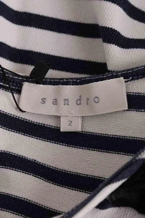 Blouse Sandro Blanc en Coton