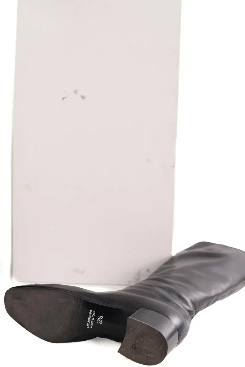 Bottes Carel Noir en Cuir