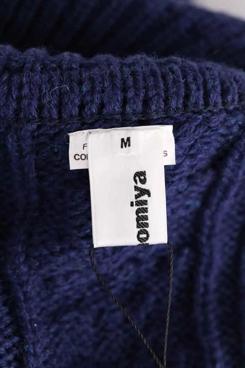 Pull Comme Des Garçons Bleu en Laine