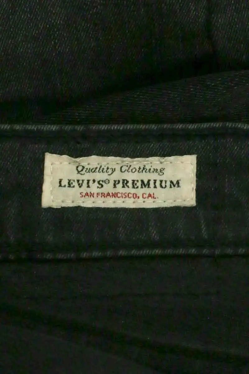 Jean slim W23 L28 Levi's Anthracite en Coton