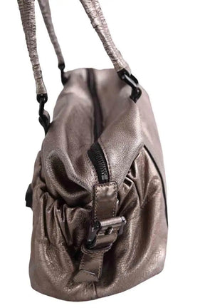 Sac à main Burberry Argent en Synthétique