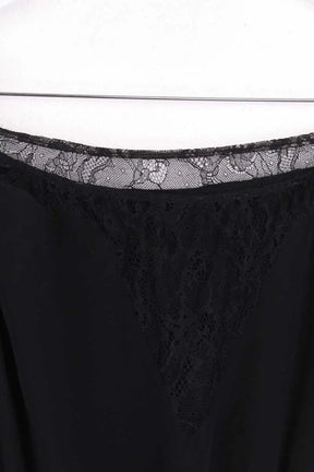 Robe Maje Noir en Soie