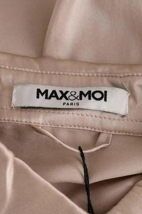 Chemise Max & Moi Beige en Soie