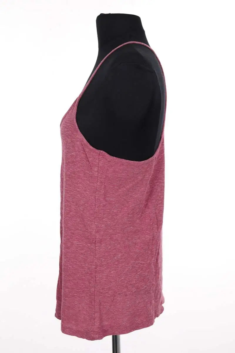 Top sans manche Ba&Sh Swift Rose en Coton