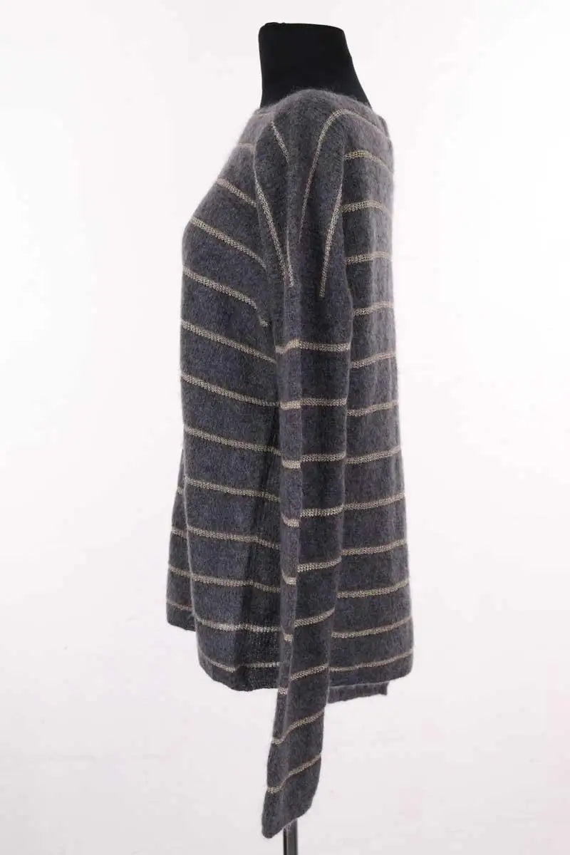Pull Sézane Gris en Laine