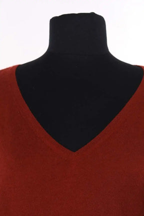 T-shirt Eric Bompard Marron en Cachemire