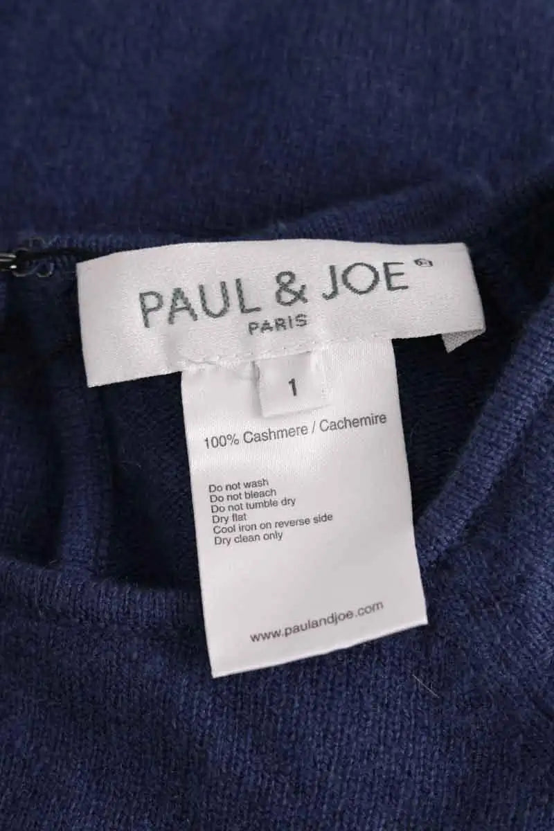 Pull Paul & Joe Bleu en Cachemire