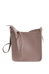 Sac à bandoulière Longchamp Le Foulonné S Gris en Cuir - Seconde Main