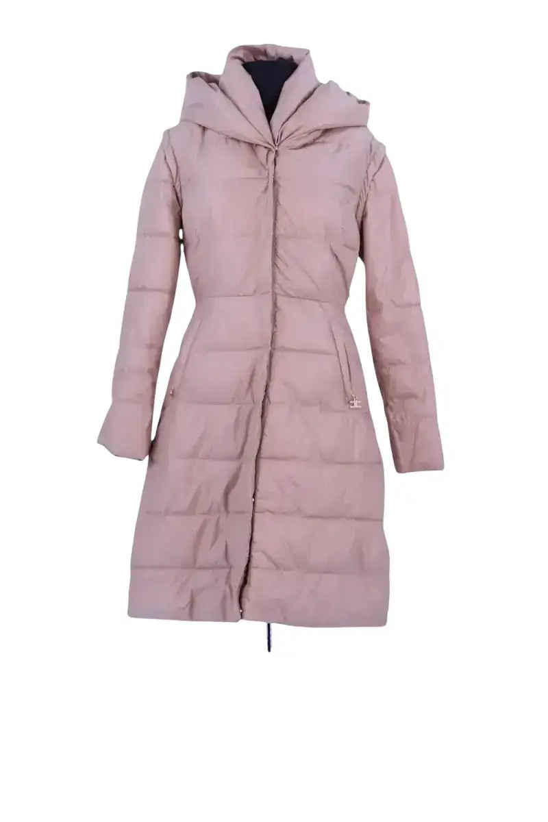 Doudoune Elisabetta Franchi Beige en Synthétique, taille L - Seconde Main