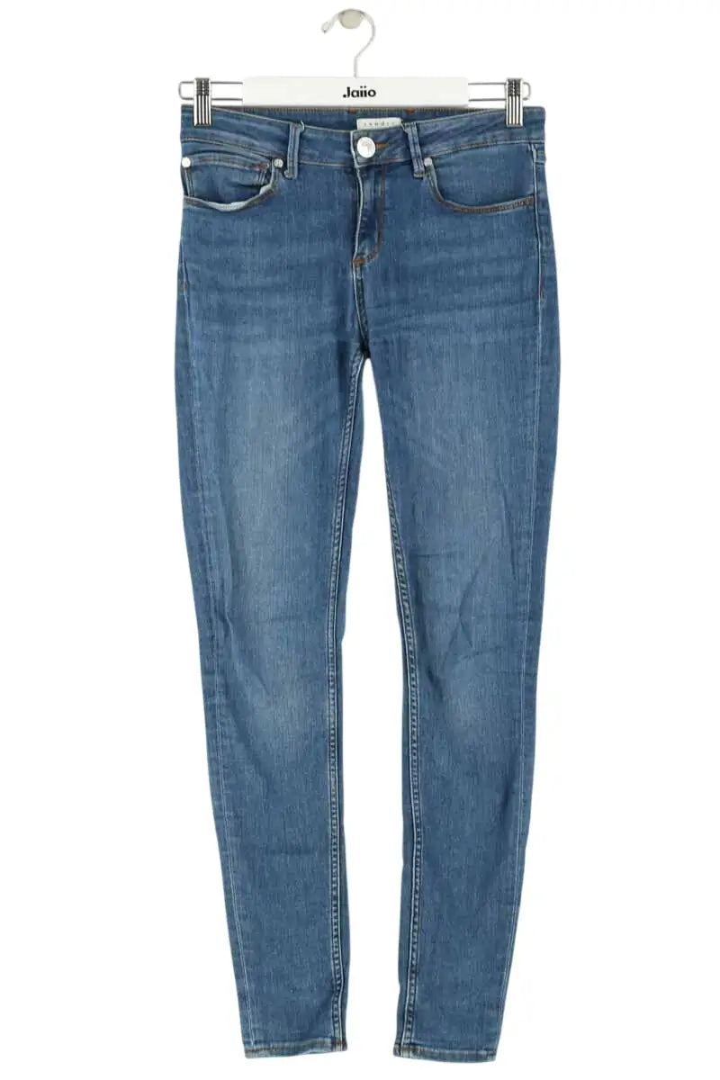 Jean slim Sandro Bleu en Coton, taille S - Seconde Main